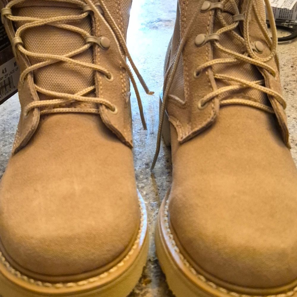 Kids' Durable Tan Boots 4.5